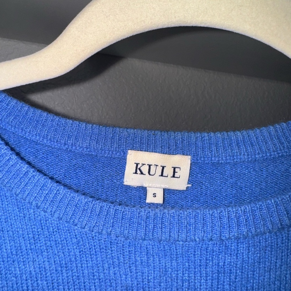 100% CASHMERE KULE SWEATER WOMEN’S S fits XS AND M